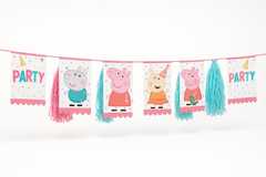 Peppa Pig Confetti Tassel Garland Decoration for Kids