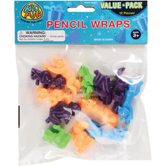 Animal Pencil Wraps - 12 Count