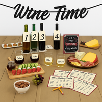 Wine Tasting Buffet Table Decorating Kit