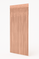 Rose Gold Metallic Door Curtain