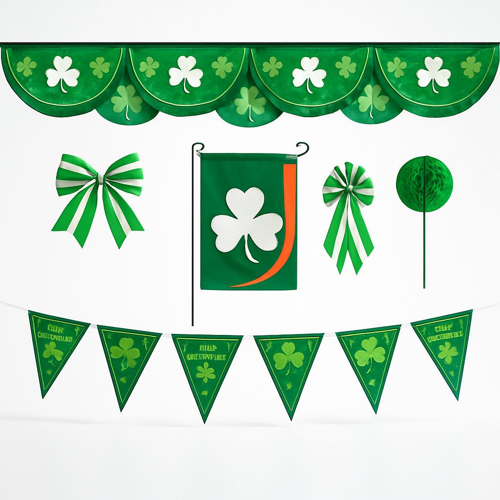 St. Patrick's Day Outdoor Decorating Kit