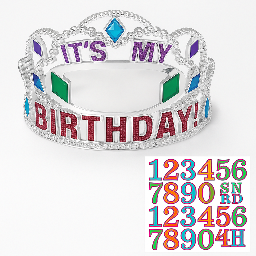 Customize Your Celebration: "It's My Birthday" Tiara Kit