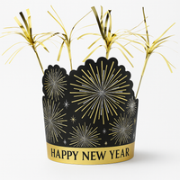 "Happy New Year" Firework Tiara Crown