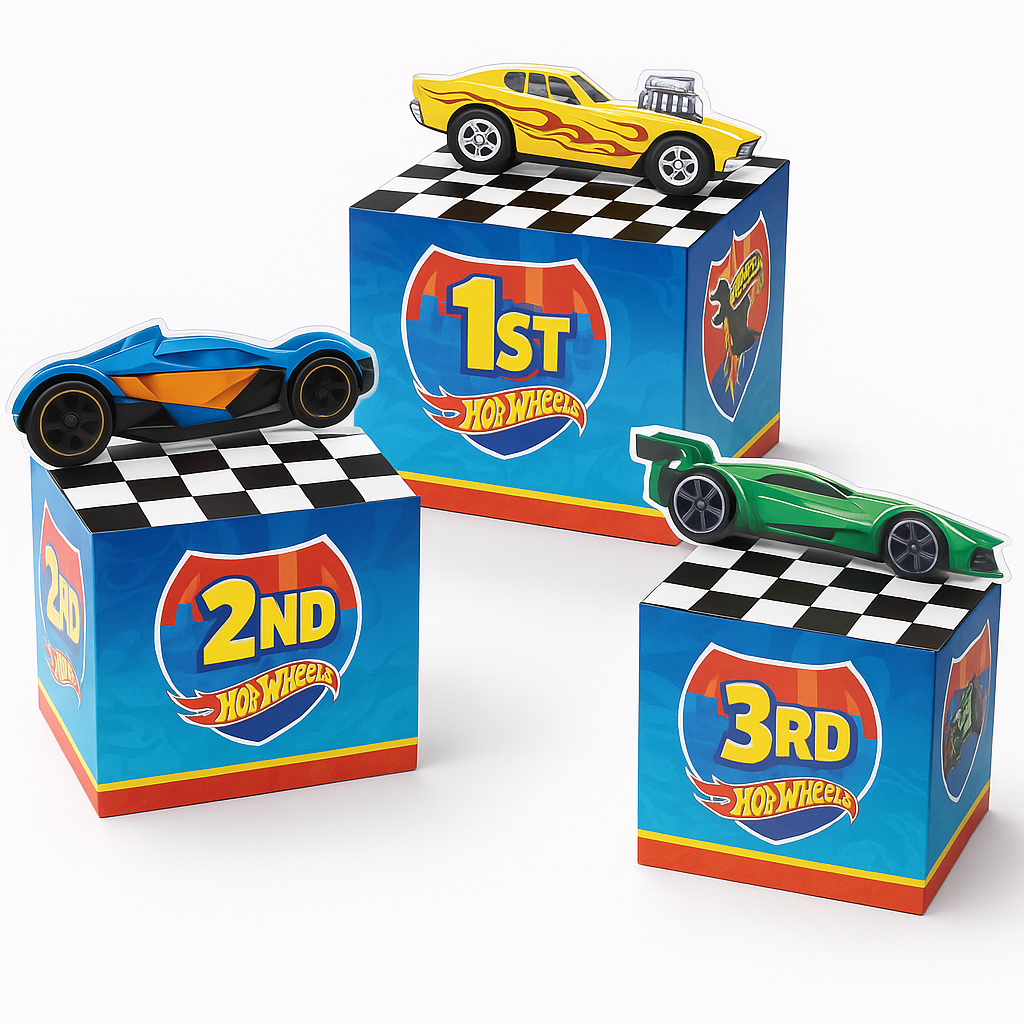 Hot Wheels Racing Table Decorating Kit for Kids' Birthday Parties