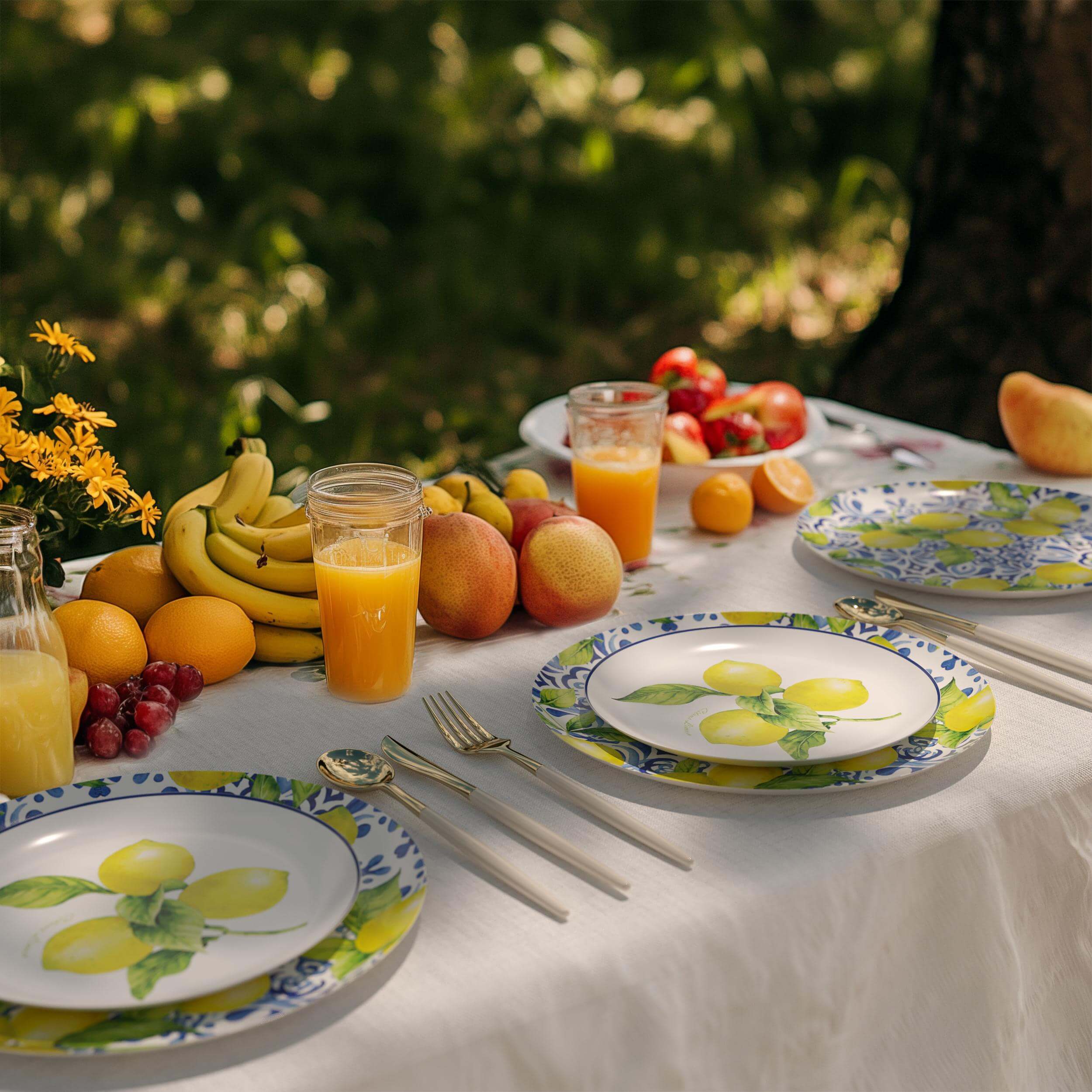 10 In. Earthtrends Tuscan Design Paper Plates | 20 Count