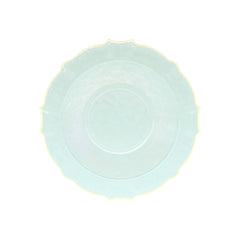 12 Oz. Mint/Gold Petal Bowls | 120 Count