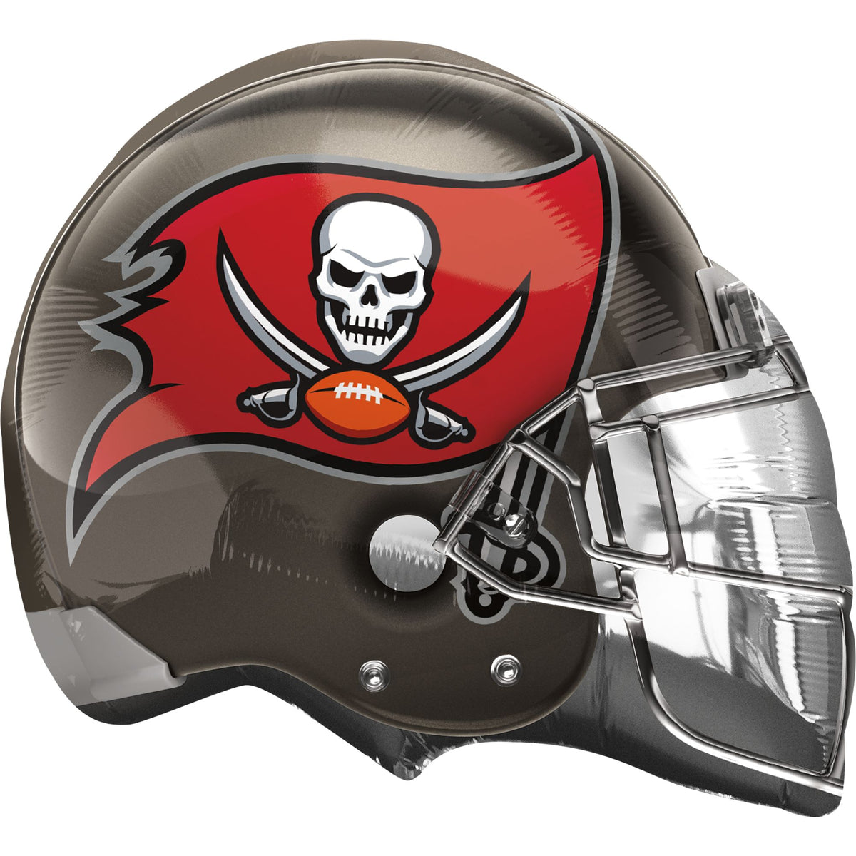 Buccaneers Helmet Super Shape Foil Balloon 25.5in