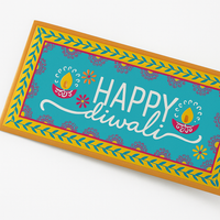Metallic Happy Diwali Money Envelopes - 8 Pack