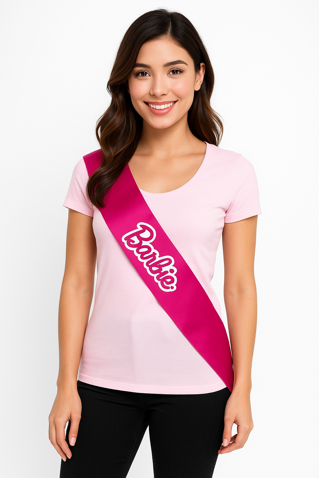 Barbie Deluxe Reversible Sash for Birthdays or Parties