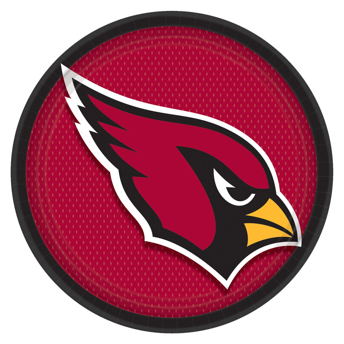 Arizona Cardinals 9" Round Paper Plates - NFL Party Supplies