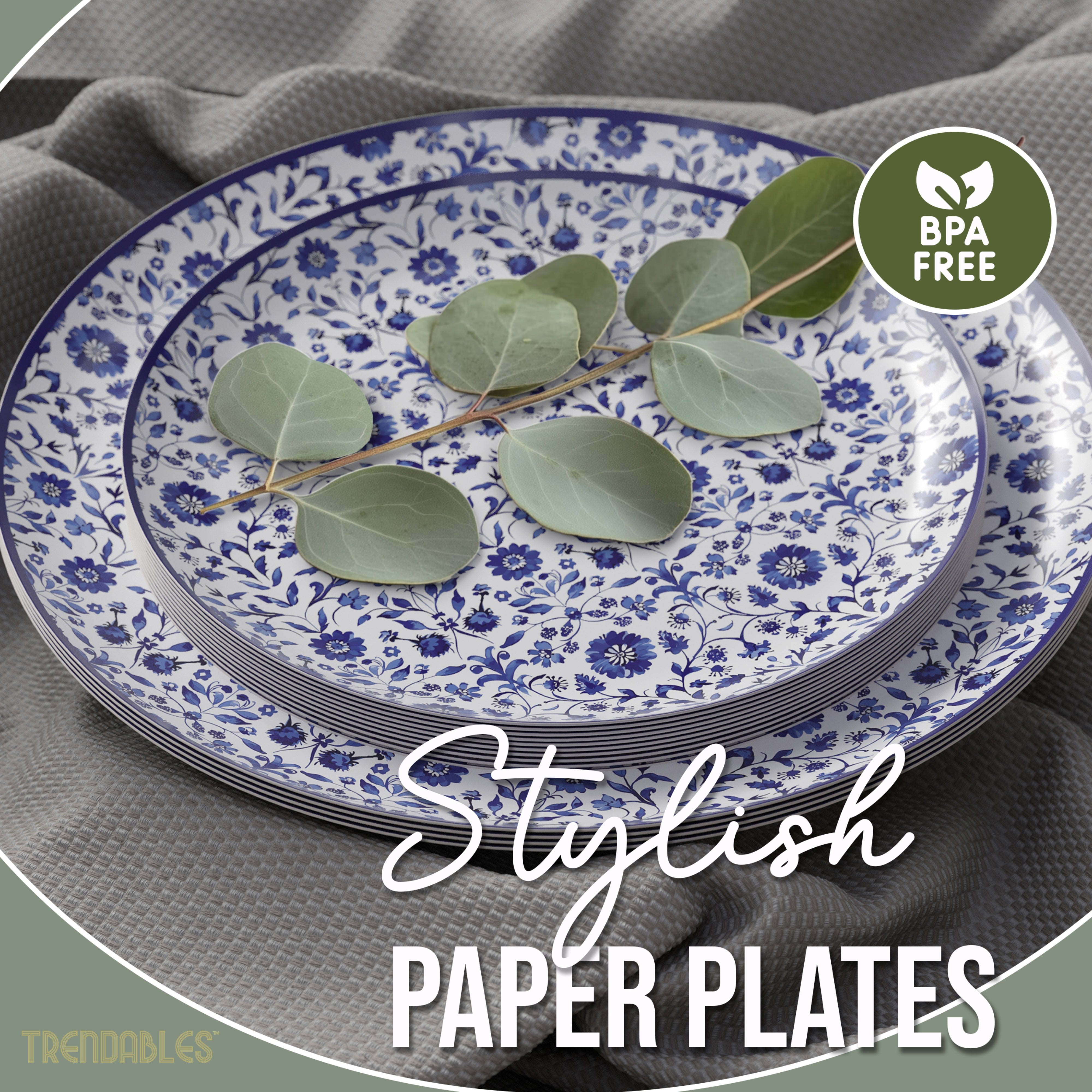 Earthtrends Florentine Design Plates Combo Set 16/16.