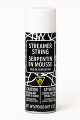 White Streamer String Spray - 3 oz Party Accessory
