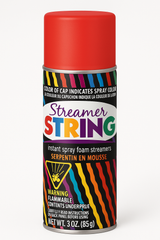Red Streamer String Spray - 3 oz, Party Fun Accessory