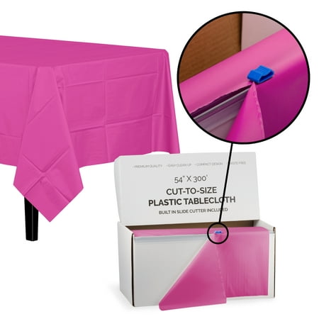 Little Gym - 54" X 300' Select A Size Table Cover - Cerise