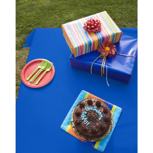 Little Gym - 54" X 300' Select A Size Table Cover - Dark Blue