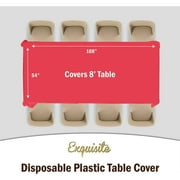 Little Gym - 54" X 300' Select A Size Table Cover - Light Blue