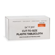 Little Gym - 54" X 300' Select A Size Table Cover - Orange