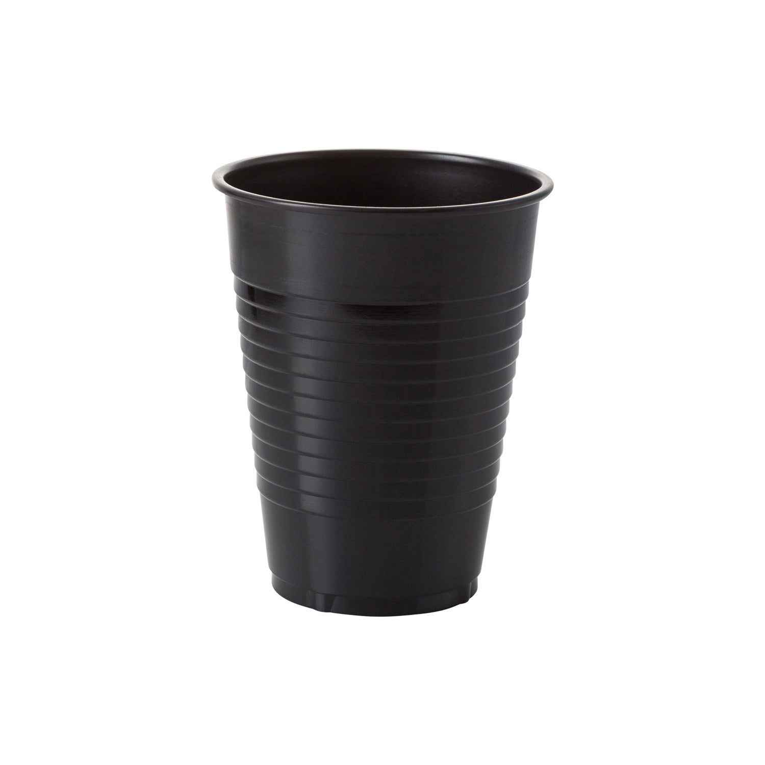 PMA - 12 Oz. Black Plastic Cups - 50 Ct.
