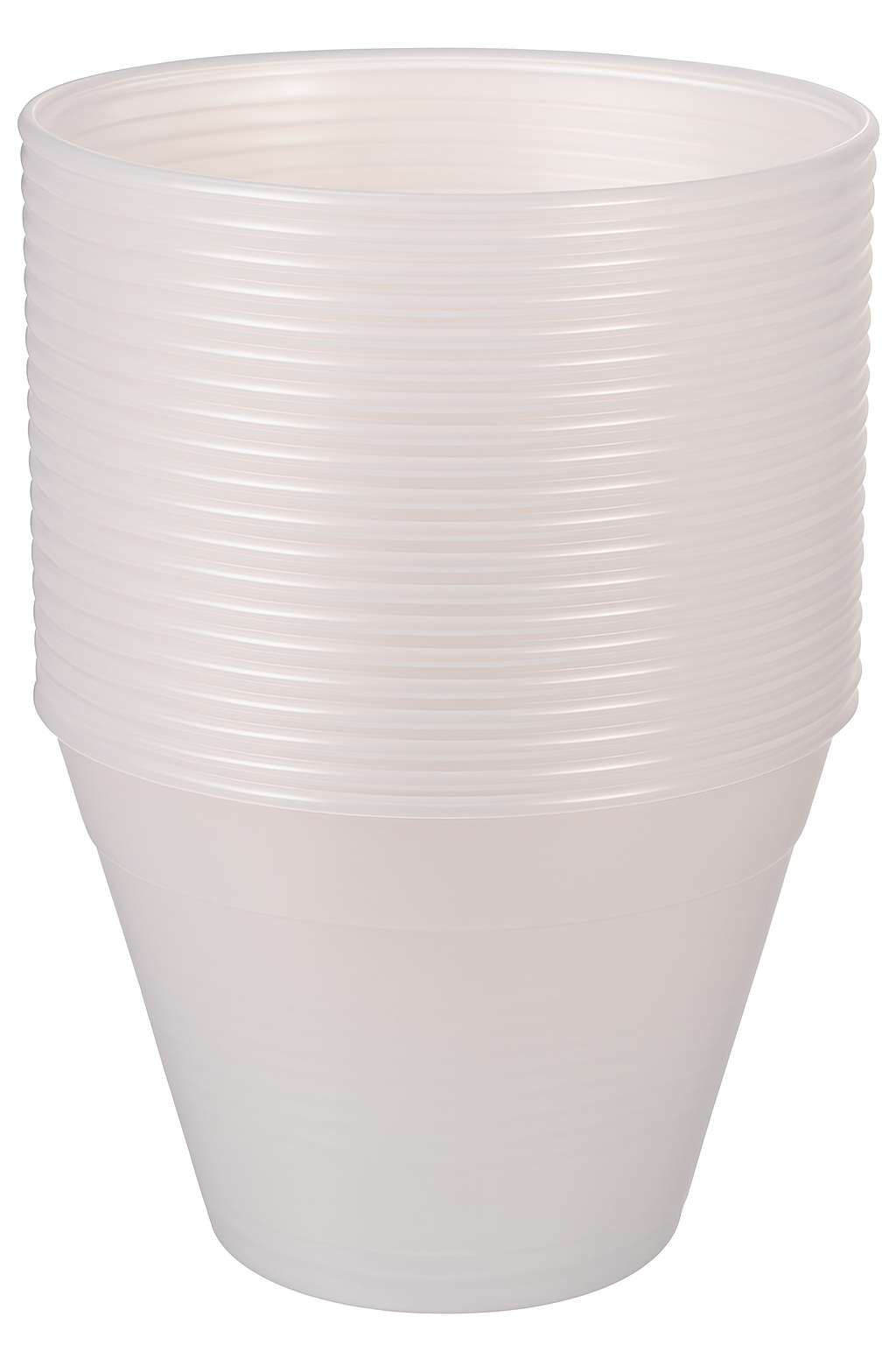 White Pearl 9 oz Plastic Tumblers - Pack of 72