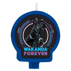Marvel Black Panther "Wakanda Forever" Birthday Candle