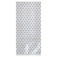 Polka Dot Favor Bags with Bows - 12 Pack