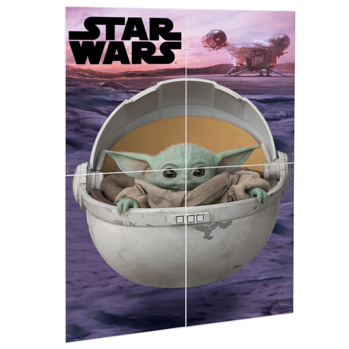 Star Wars The Mandalorian Baby Yoda Scene Setter Kit