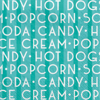 Movie Night Beverage Napkins - Hollywood Party Theme, 40 Pack - 5 In. X 5 In.