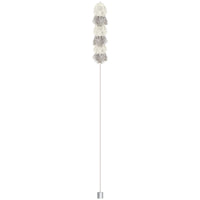 Silver & White Tassel Balloon Weight Tail Accessory, 6-Ft