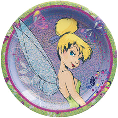 Tinkerbell 9" Prismatic Party Plates
