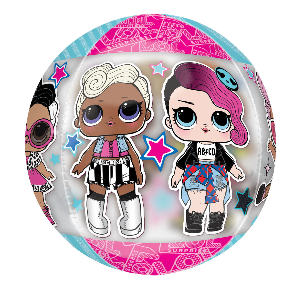 LOL Surprise 4 Ever Orbz Foil Balloon