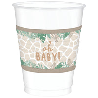 Jungle Safari Baby Shower Plastic Cups - 16oz