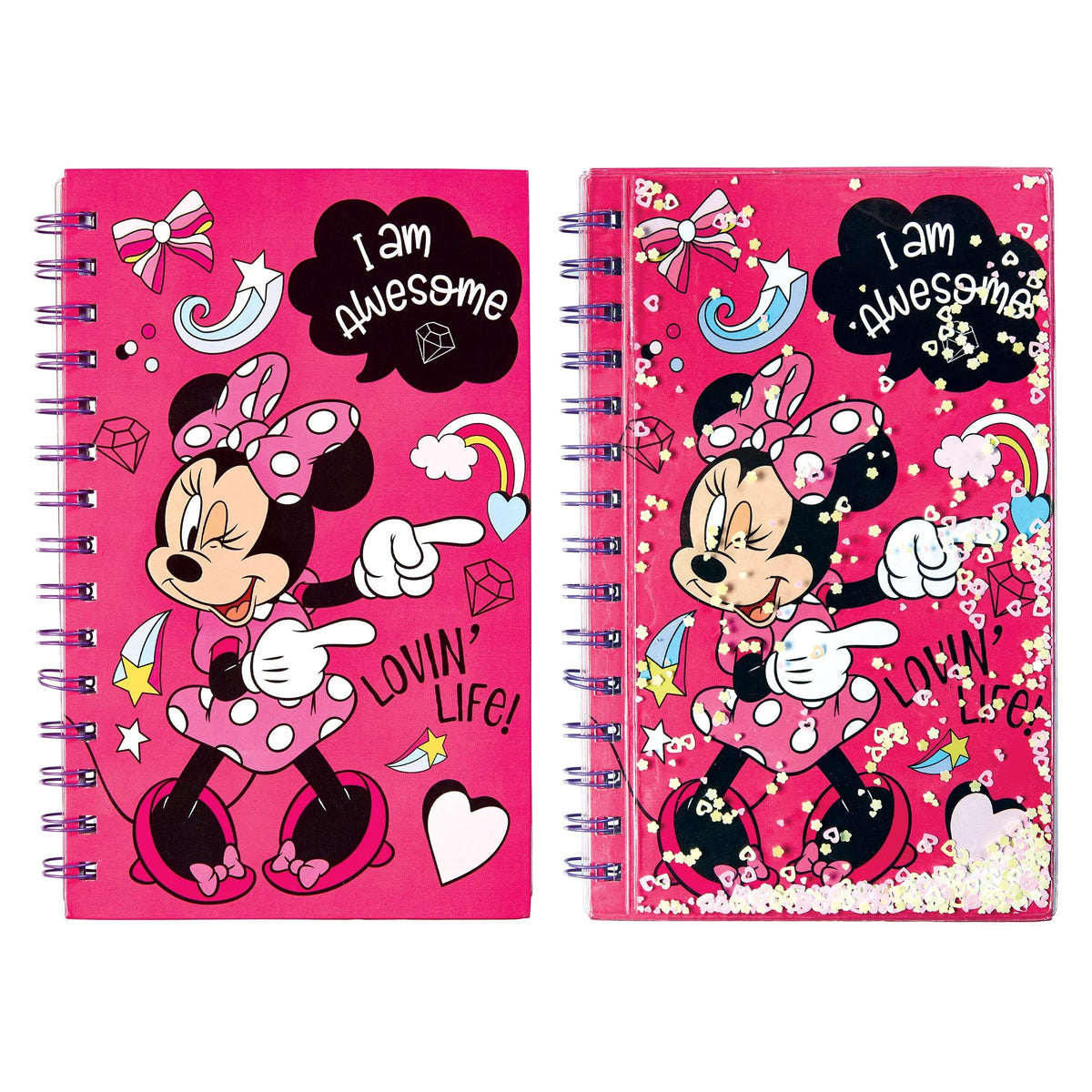 Minnie Mouse Shaker Notebook Party Favors
