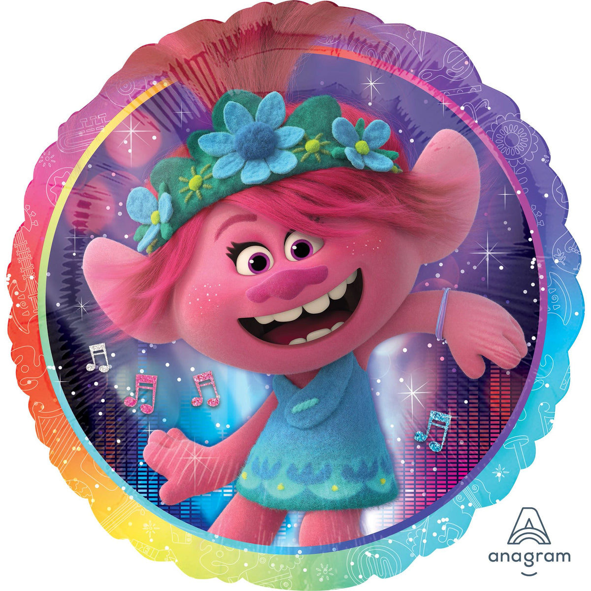 Trolls World Tour 18" Foil Balloon