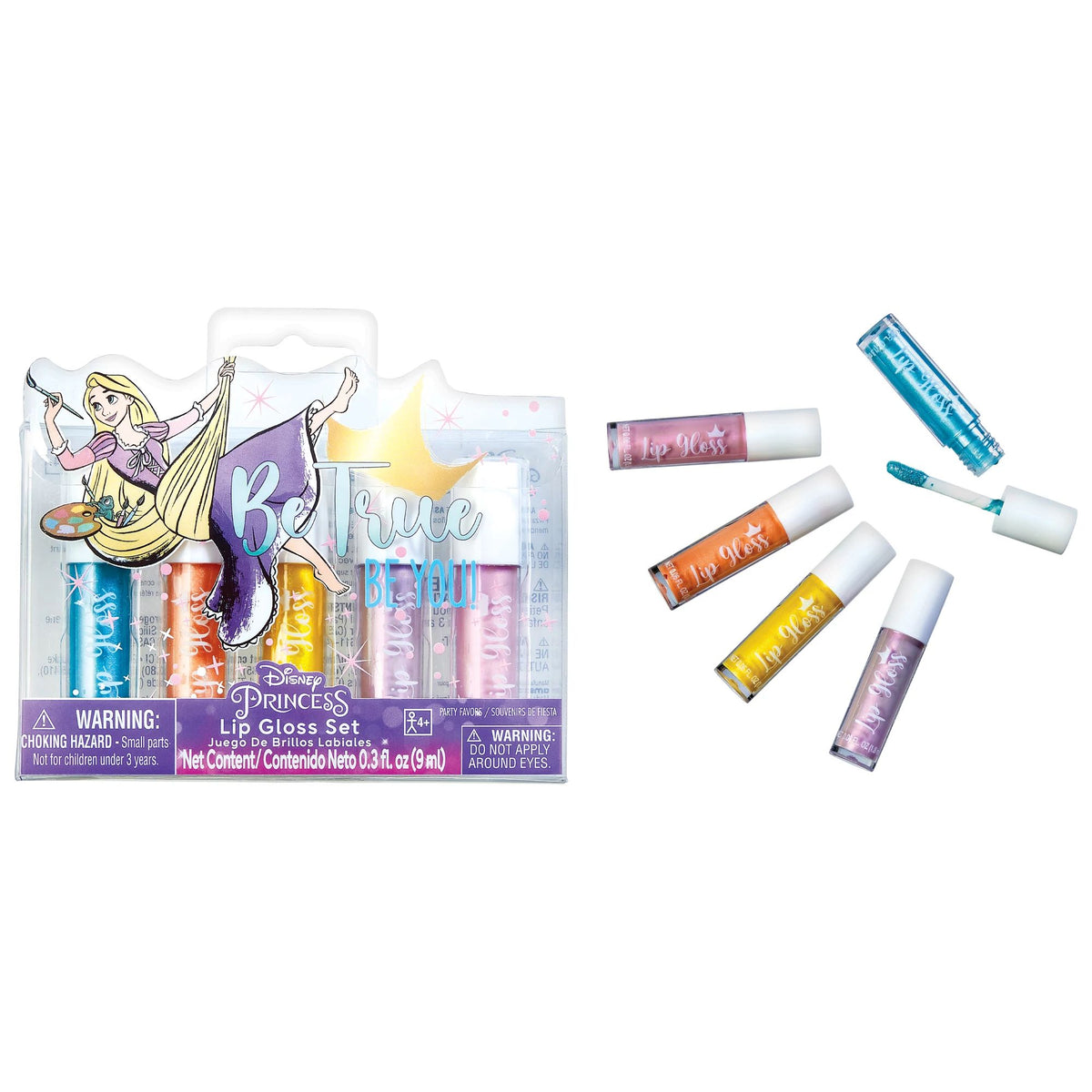 Disney Princess Lip Gloss Set for Kids