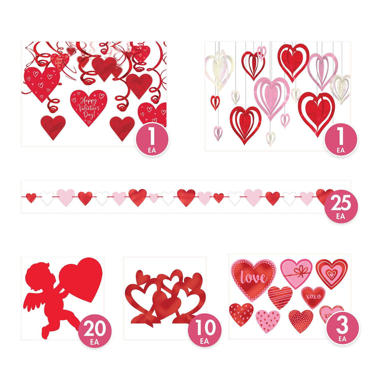 Valentine's Day Room Decorating Kit