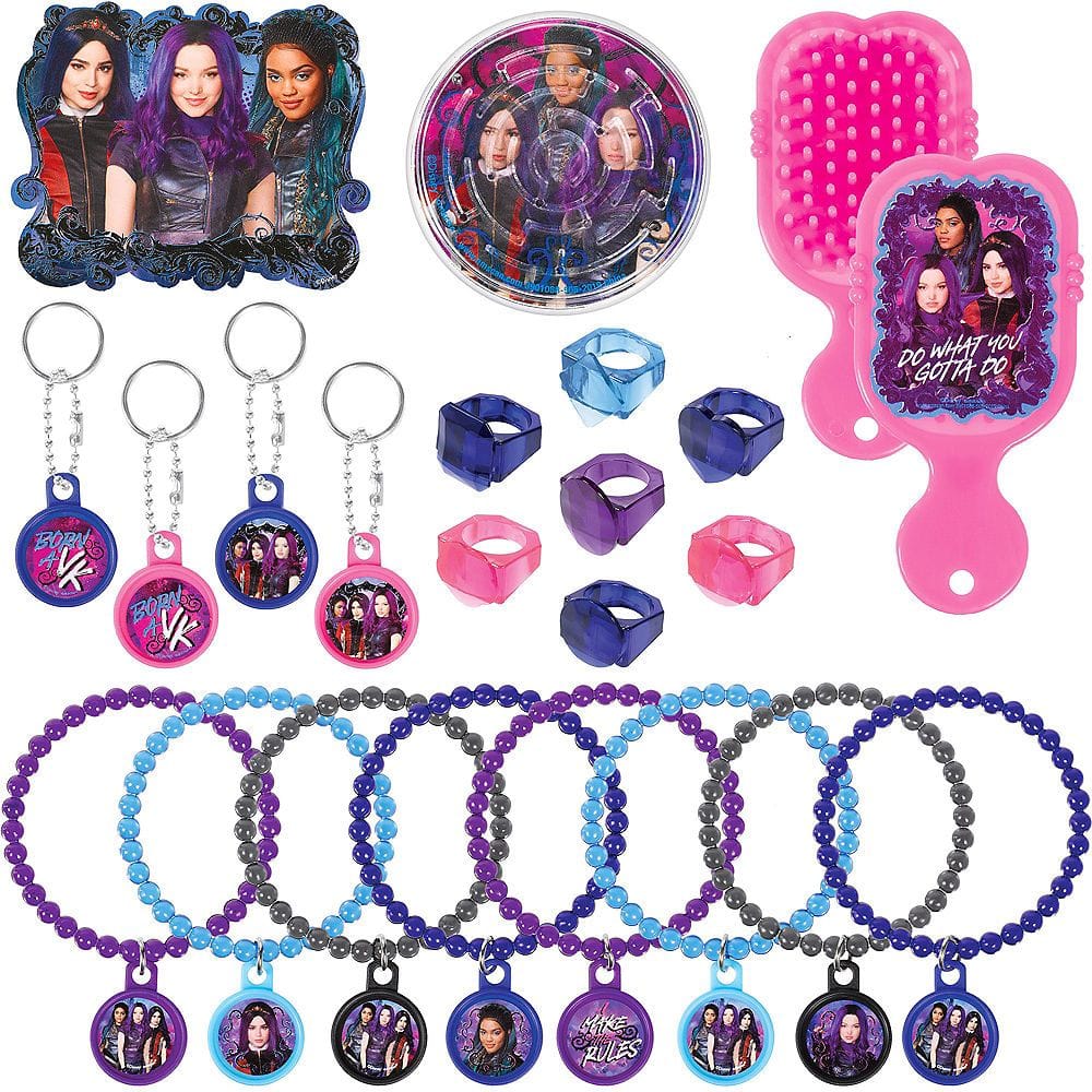 Disney Descendants 3 Mega Mix Party Favour Pack - 48 Pieces