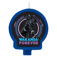 Marvel Black Panther "Wakanda Forever" Birthday Candle