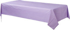 Lavender Plastic Table Cover, 54x108-Inch