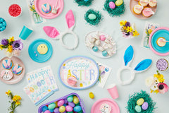 Big Party Pack Pink Plastic Dinner Plates - 50 Pack, 10.25"