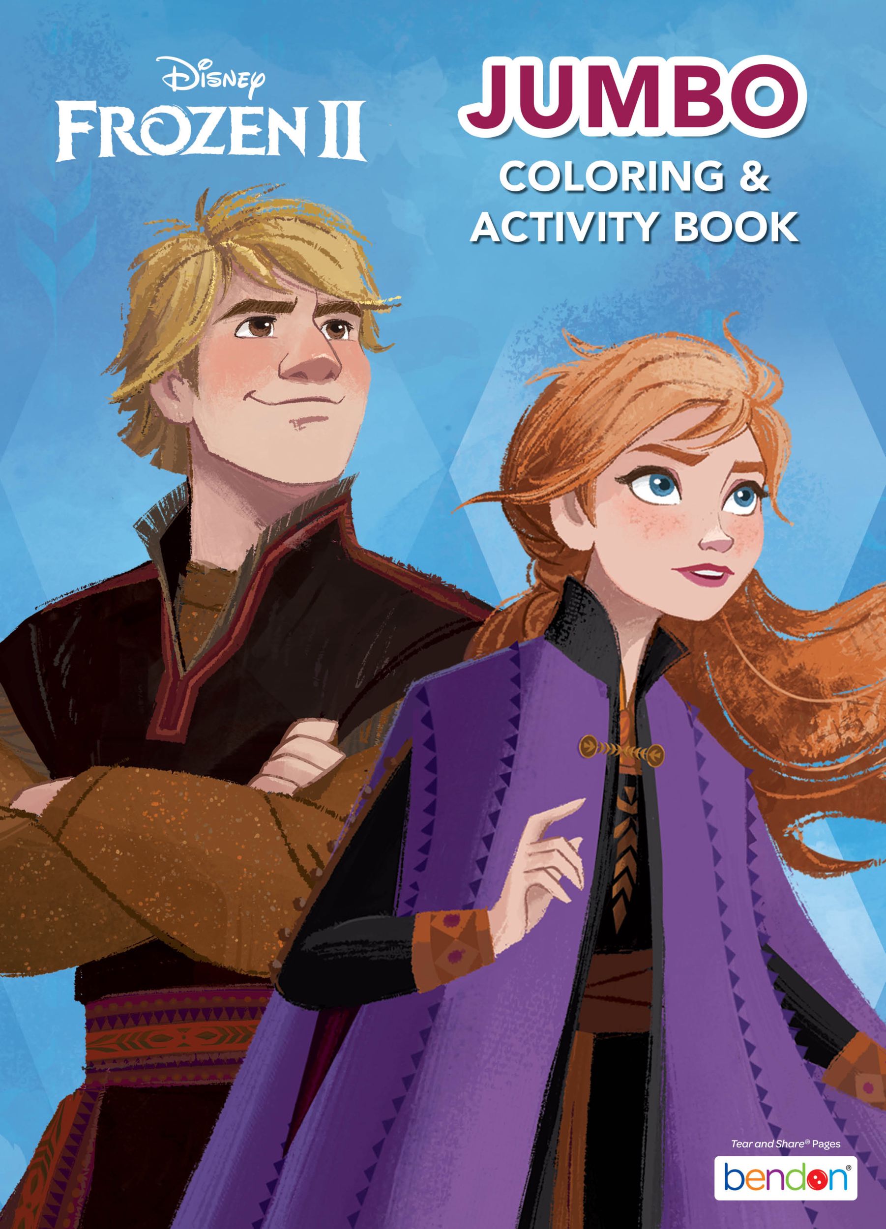 Frozen 2 Jumbo Coloring & Activity Book - 32 Pages
