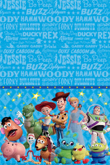 Toy Story 4 Reusable Plastic Table Cover - 54x96 inch