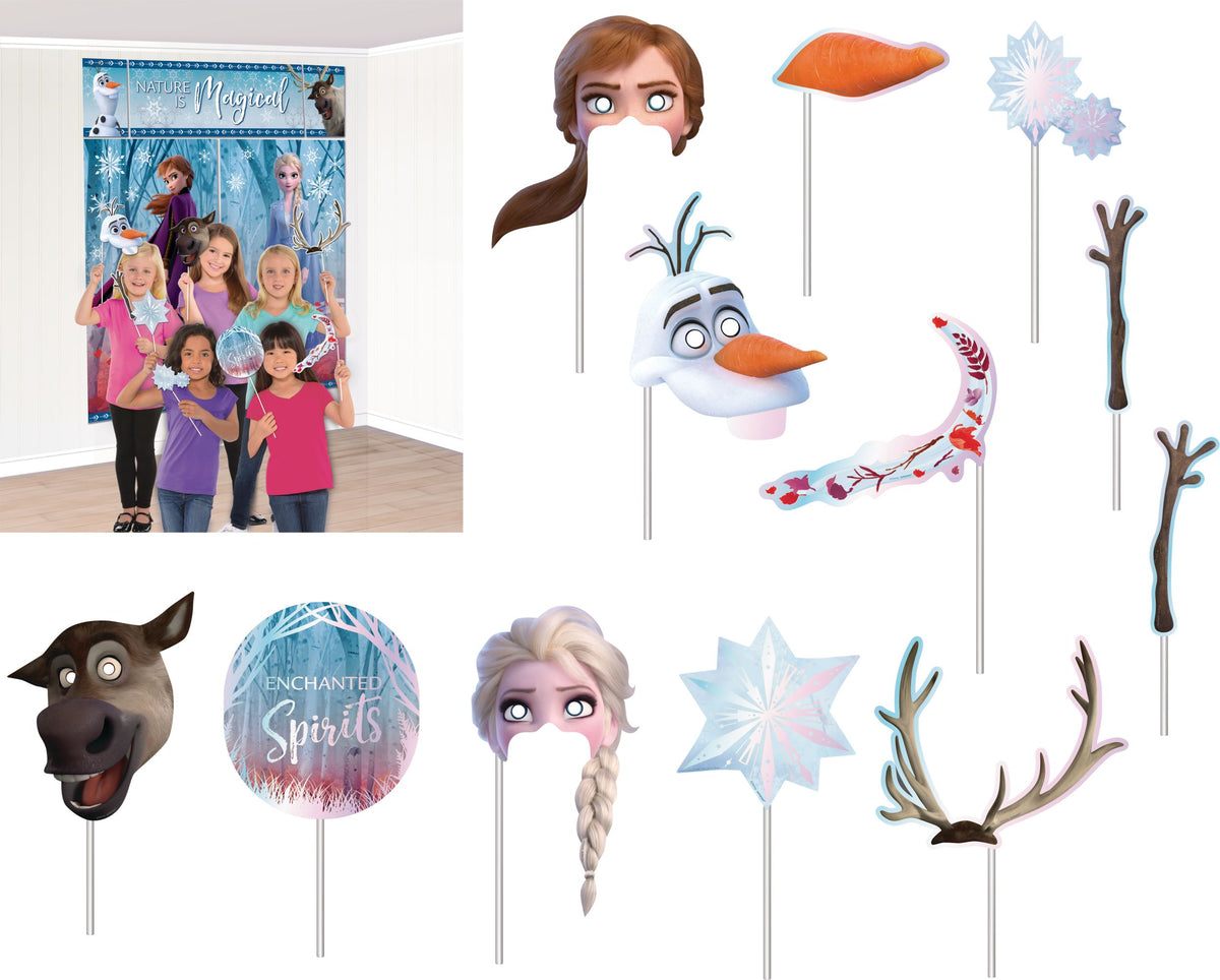 Disney Frozen 2 "Nature is Magical" Scene Setter & Photo Booth Kit