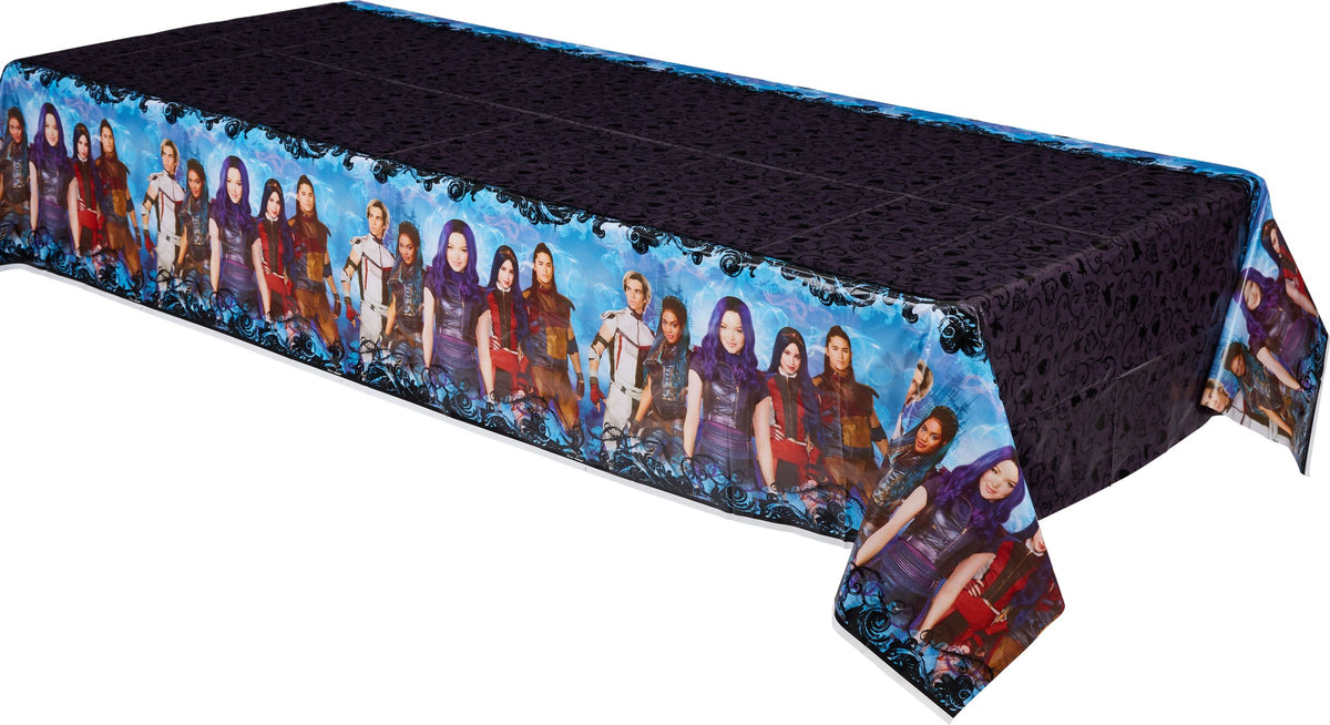 Disney Descendants 3 Plastic Table Cover - 54"x96"