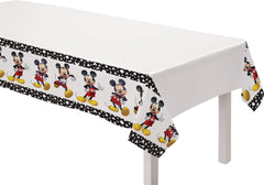Mickey Mouse Forever Reusable Plastic Table Cover - 54"x96"