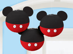 Mickey Mouse Forever Paper Lanterns - Set of 3