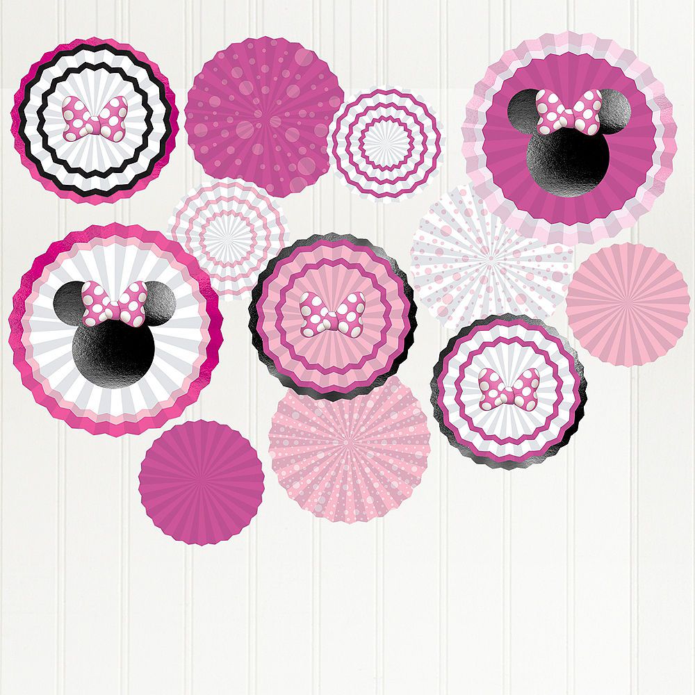 Disney Minnie Mouse Paper Fan Decoration Kit