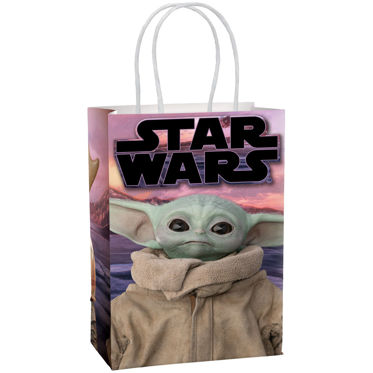 Star Wars The Mandalorian "The Child" Customizable Kraft Gift Bags - 8 Pack
