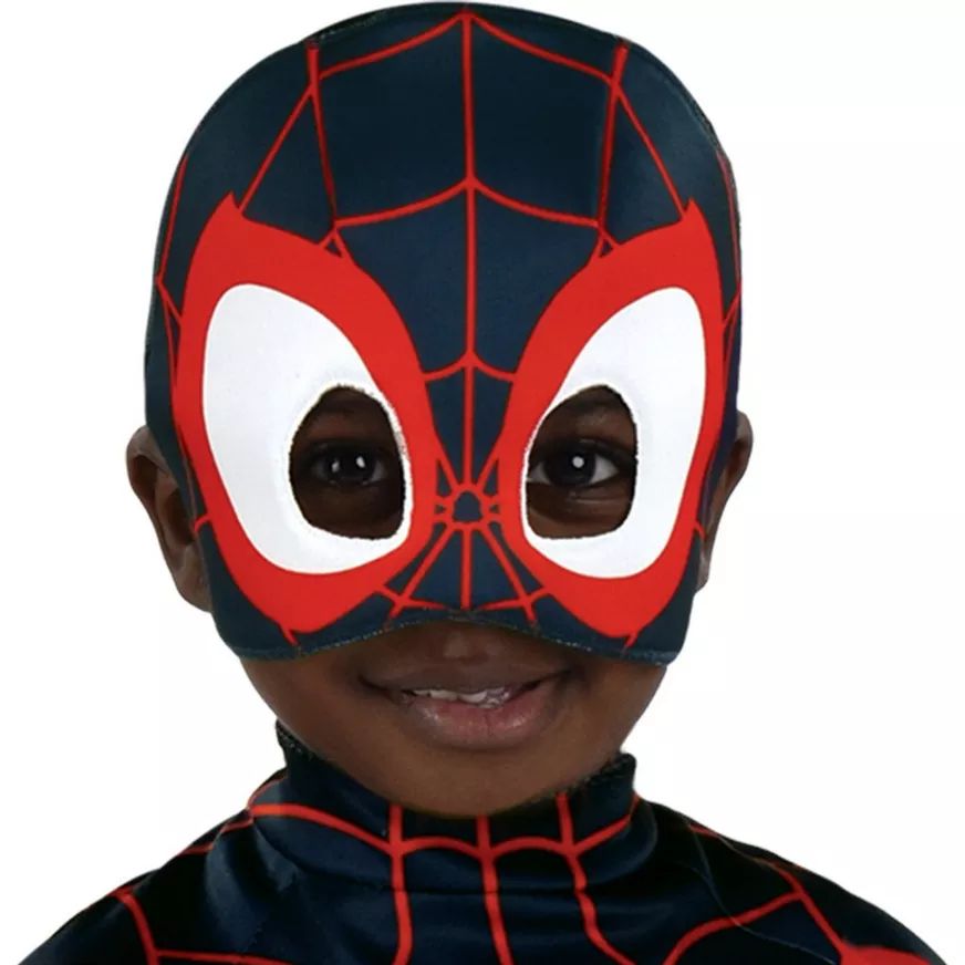 Toddler Miles Morales Spider-Man Costume - Marvel's Spidey & His Amazing Friends (3T-4T)