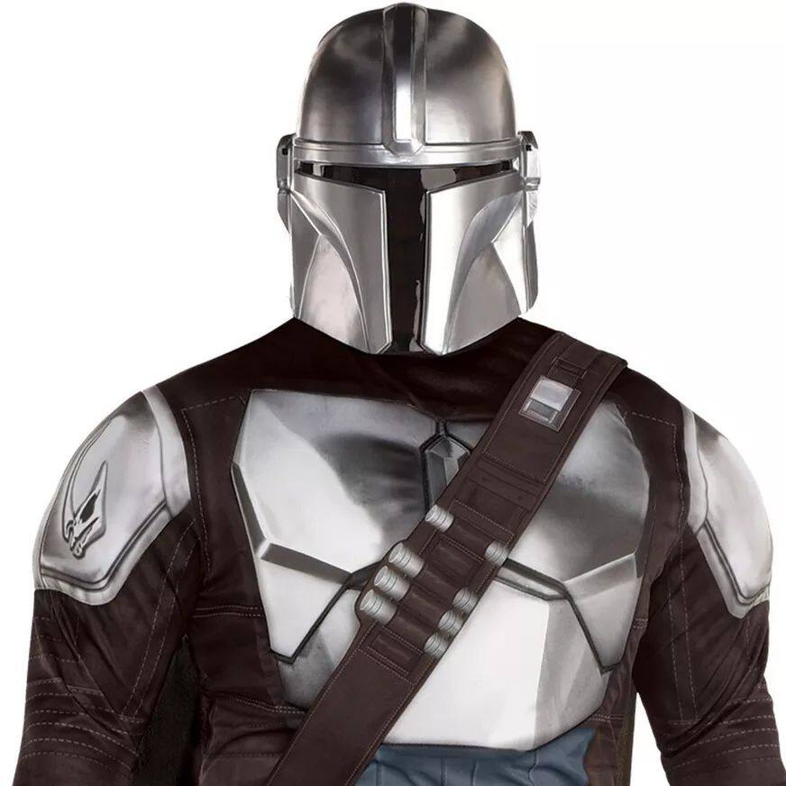Adult Mandalorian Costume with Armor Jumpsuit and Mask