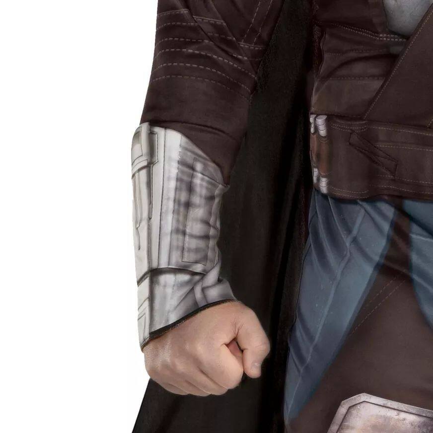 Adult Mandalorian Costume with Armor Jumpsuit and Mask